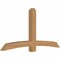Ekena Millwork Bellingham Timber Gable Bracket, Western Red Cedar, 84"W x 42"H x 5 1/2"D x 5 1/2"F, 12/12 Pitch GBW084X42X0606BEL00SWR - alternate 2
